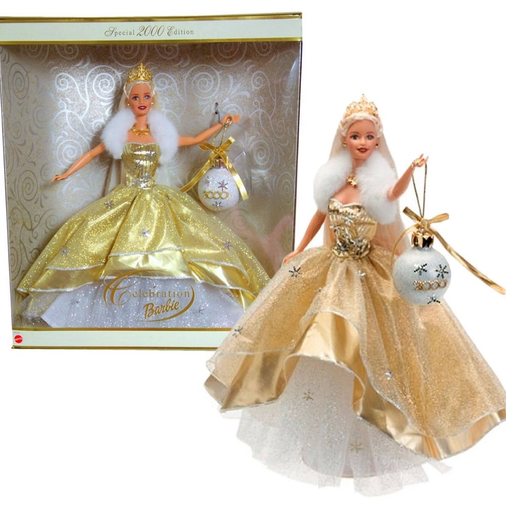 Never Opened! Celebration Barbie Collection Special Edition 2000 Holiday Barbie